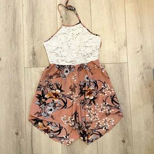Floral romper